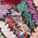 Boucherouite vintage carpet