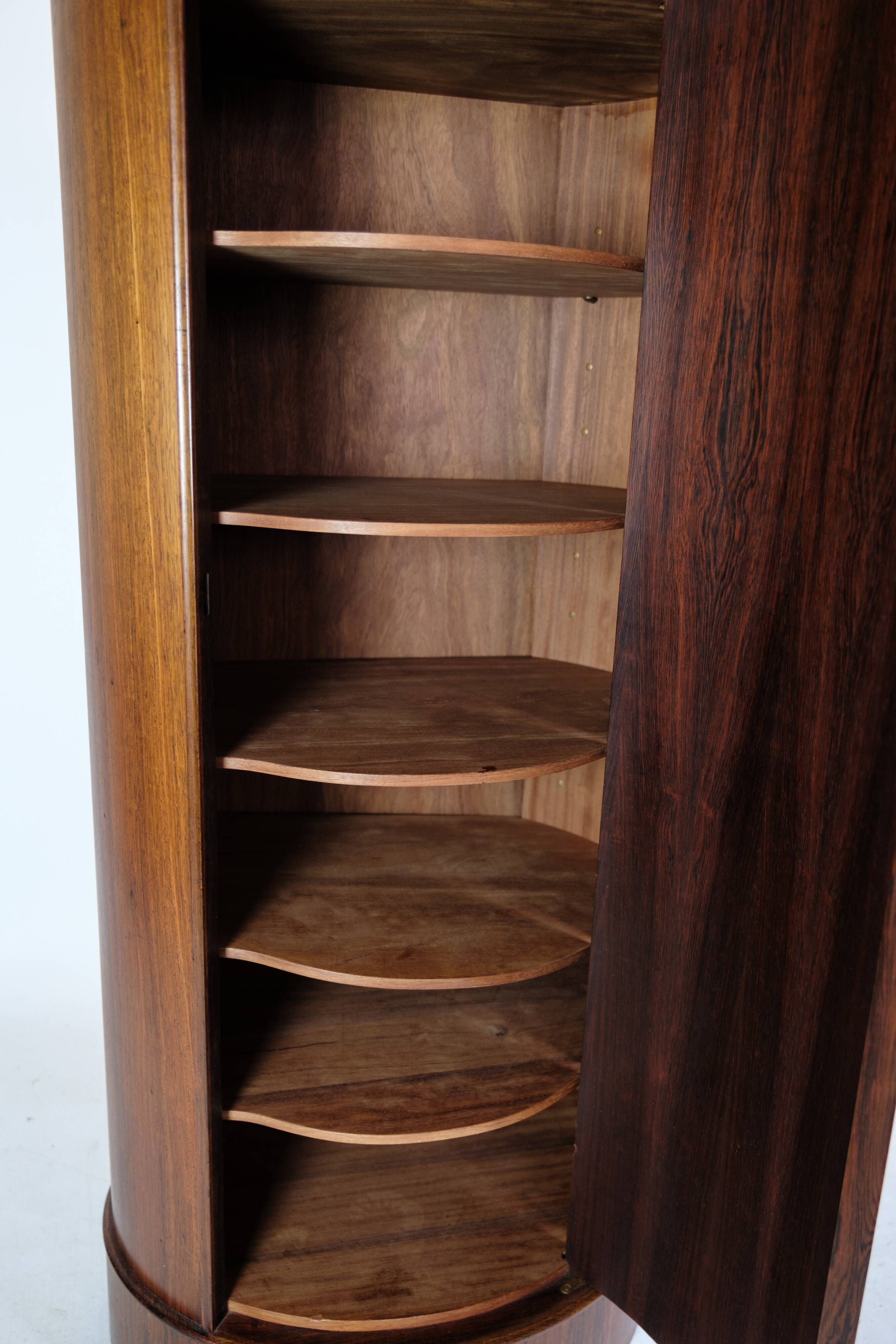 Pedestal cabinet Made In Rosewood By Johannes Sorth Made By Bornholms Møbelfabrik From 1960s