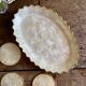 Lot of mother-of-pearl aperitif items, 7 coasters and a dish.