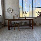 Table de ferme en chêne 2m