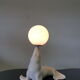 Ceramic sea lion table lamp, Italy 1970s