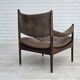 1970s, Danish design by Kristian Vedel, highback armchair model "Modus".
