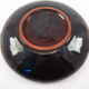 Empty ashtray pocket modernist ceramic iridescent wash VALLAURIS FRANCE circa 1950 1960