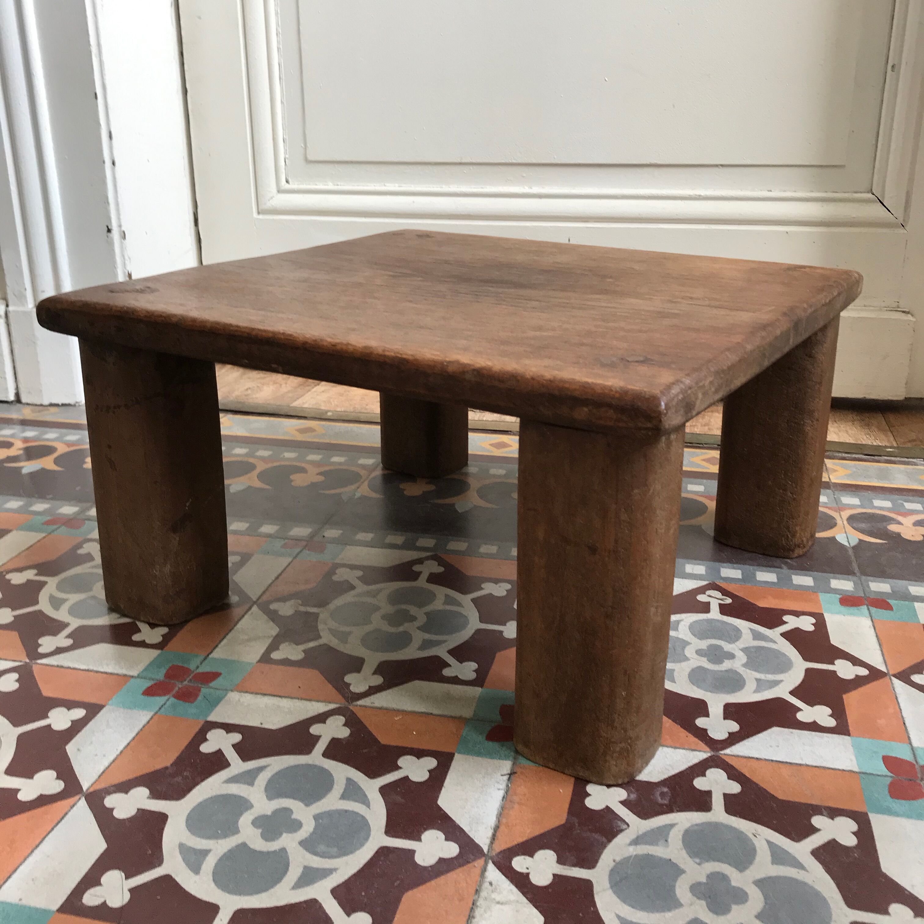 Wooden side table