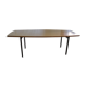 Grande table ovale vintage années 60