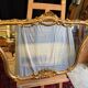 Napoleon III giltwood mirror, Louis XV rocaille style – hallmarked