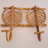Bamboo coat rack