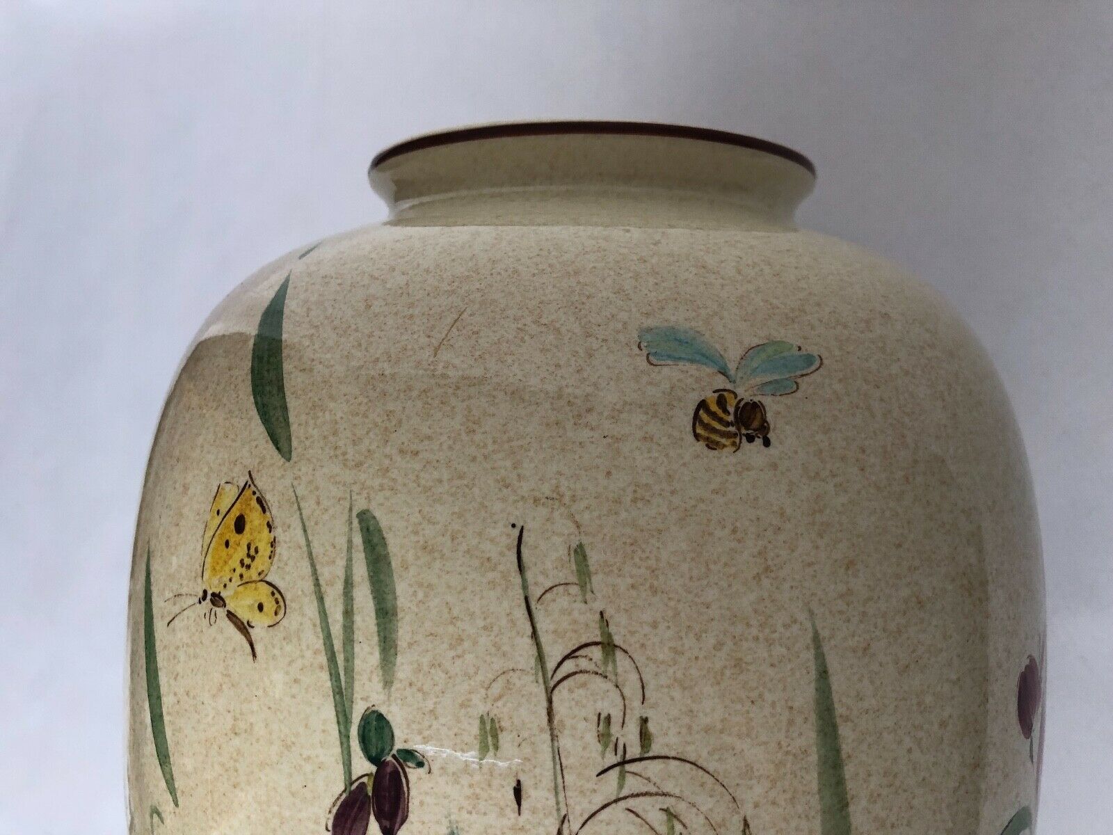 Vase Art Nouveau Villeroy & Boch mettach saar economic union Selency