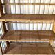 Etagère en bambou pliable années 60 -70