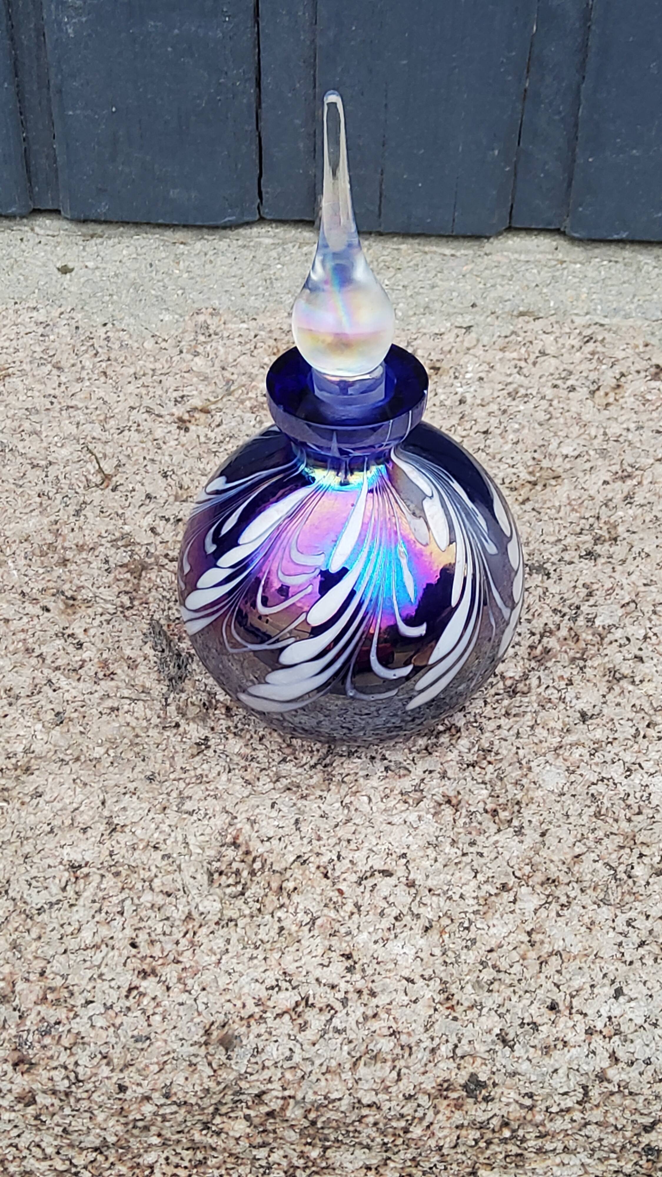 Murano glass bottle from the 80s