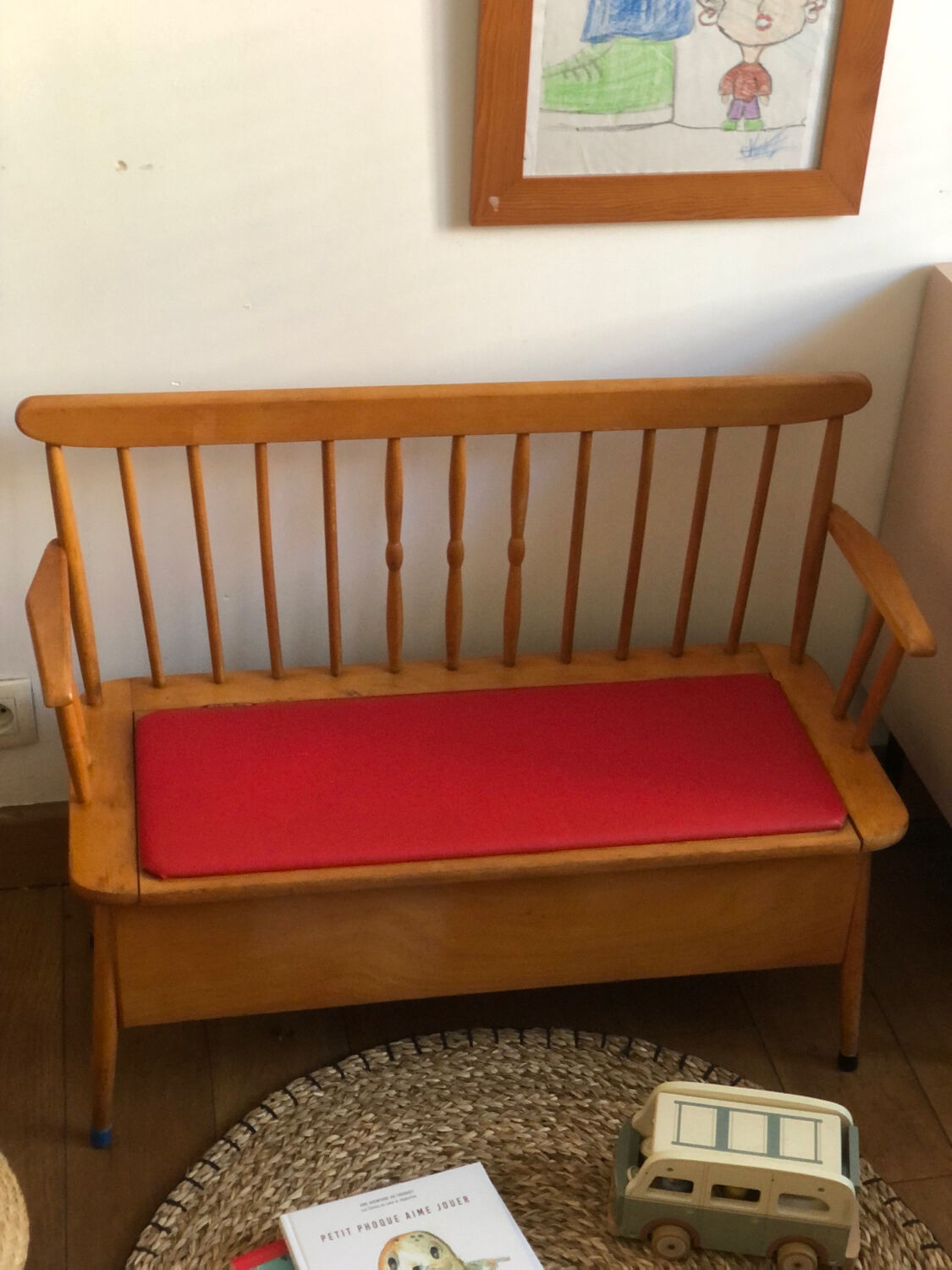 Vintage Herlag bank safe 1950