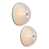 Pair of Tam-Tam Wall or Ceiling Lamp by Yoshiko Hasabe for Guzzini, 1970s