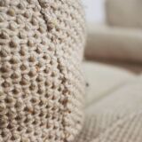 Sofas and Armchair in Wool by Busnelli, 1970s, Set of 3