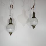 Italian mid century hanging lights
