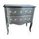 Commode patiné style Louis XV 2 tiroirs