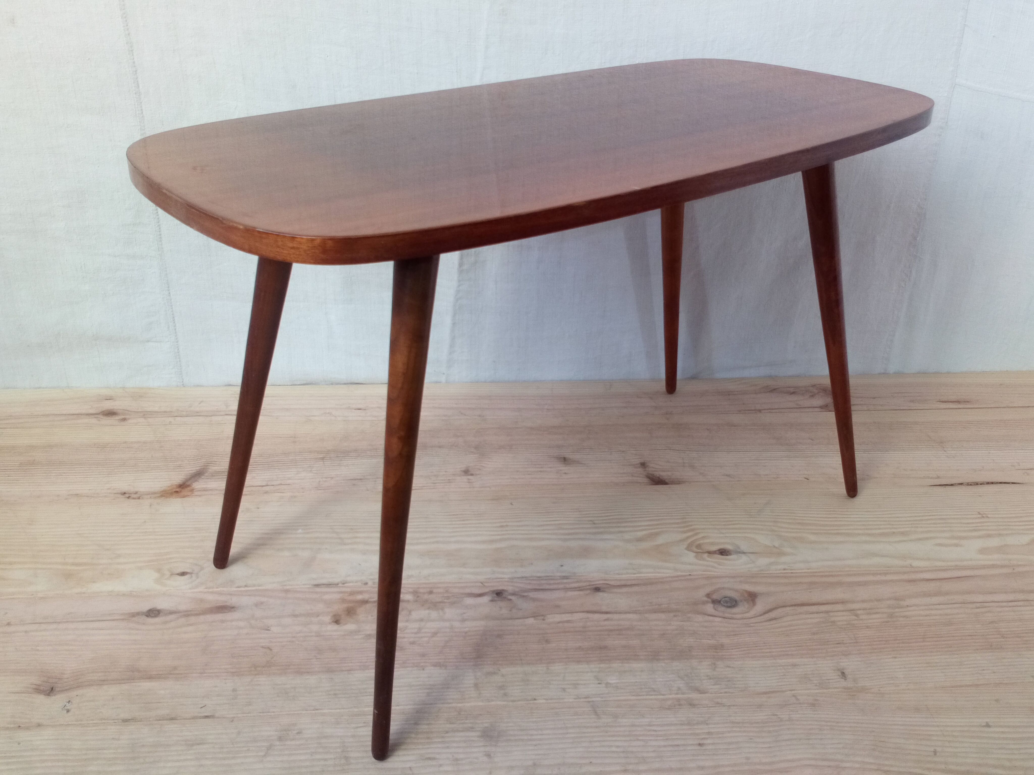 1960 mahogany coffee table
