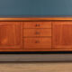 Retro Teak 1960s Nathan Squares Long Mid Century Sideboard