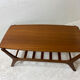 Table basse scandinave en teck par Louis Van Teeffelen pour Wébé