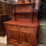 Saint Hubert 19th century sideboard in solid walnut Napoleon III