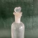 Flacon d’apothicaire ancien en verre, vers 1900