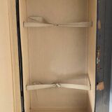 Malle Cabin Mid-Century Fibre Vulcanised / Beige Leather / Metal