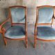 Pair of restoration armchairs