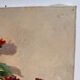 Tableau huile sur toile nature morte 100x50cm