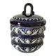 Pot en grès émaillé bleu RM Stein – Reinhold Merkelbach, années 60