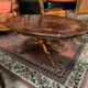 Table basse violon marqueté