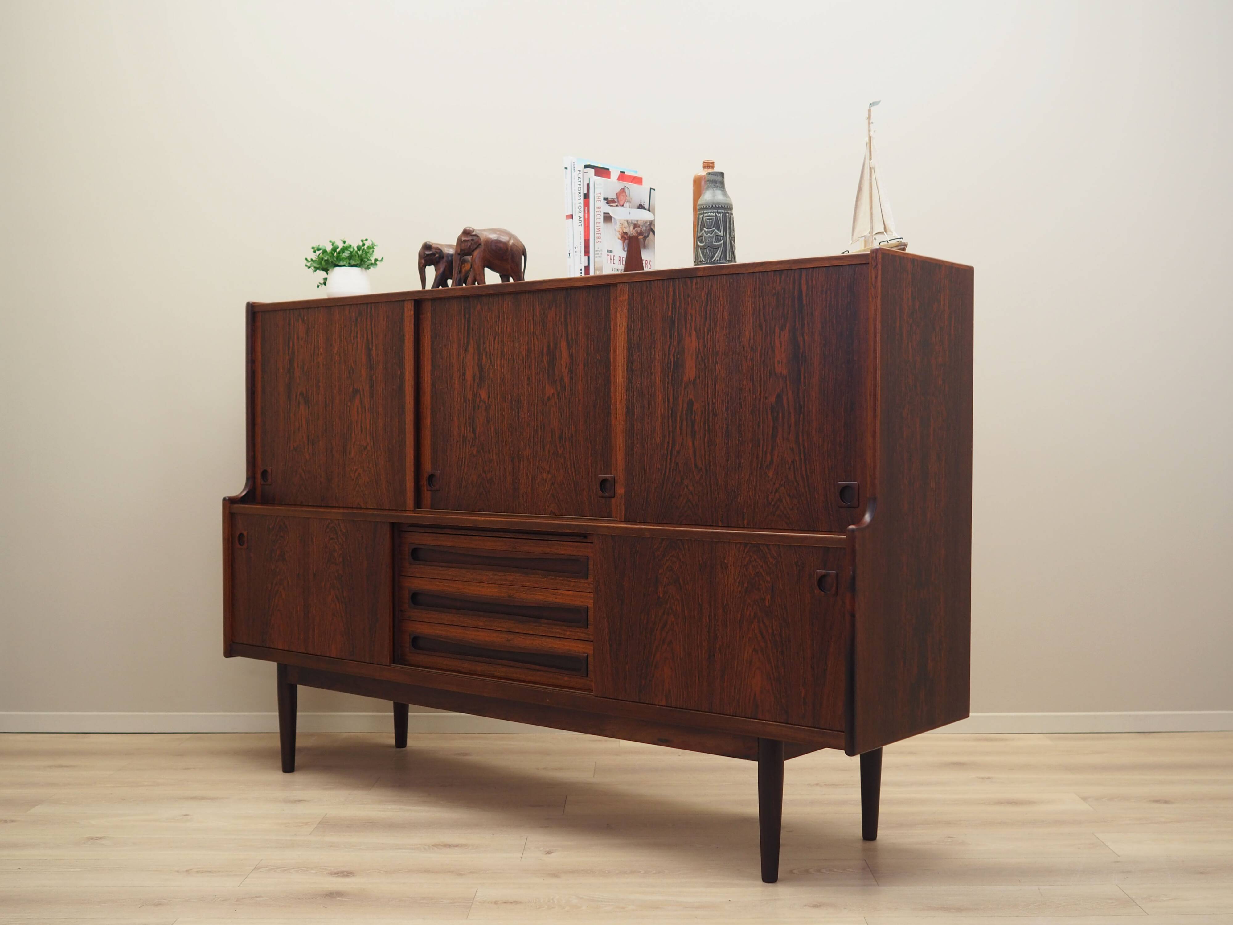 Rosewood highboard, Danish design, 1960s, designer: Johannes Andersen, manu