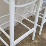 Set of 3 bentwood restaurant bar stools bistro