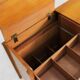 Vintage sideboard 1960s Italy attributed to Carlo Scarpa Anfodillo execution