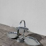 1970s stainless steel aperitif stand