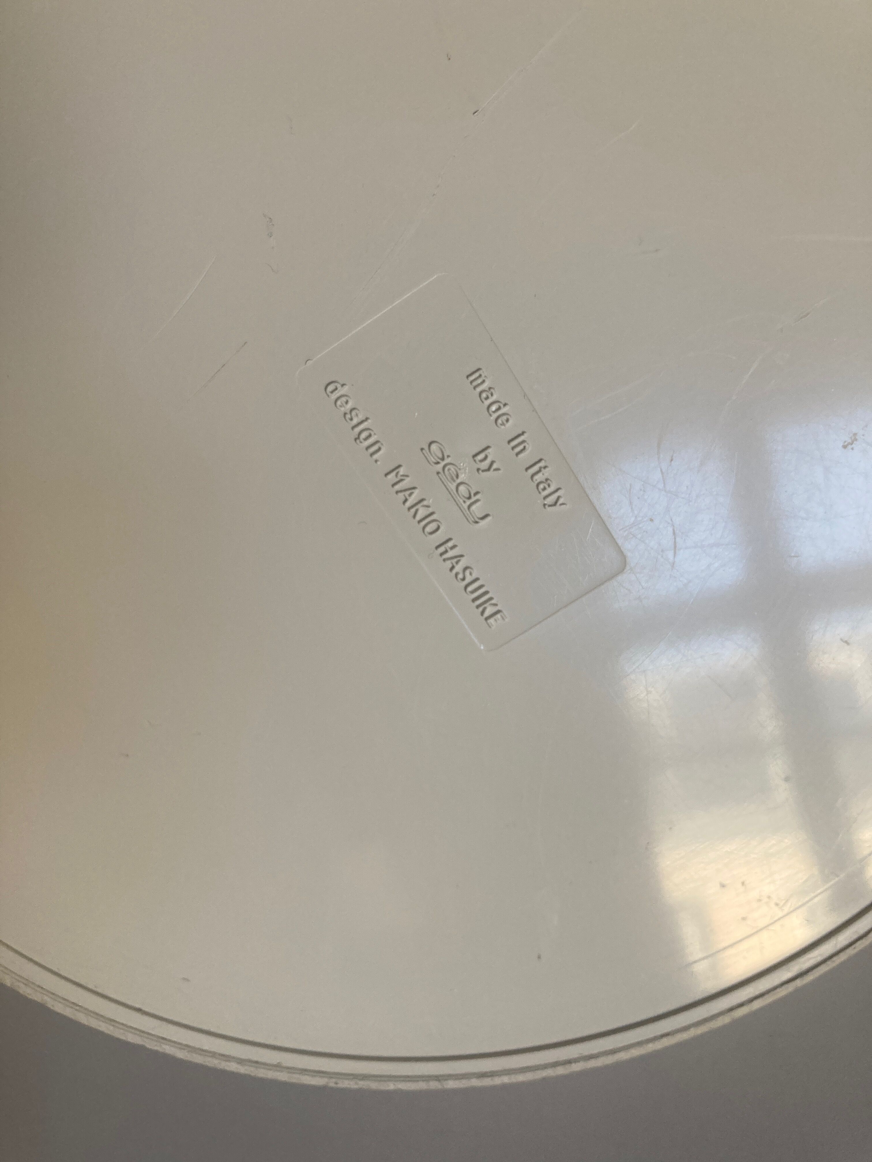 Italian design paper basket 1970 Makio Hasuike for Gedy