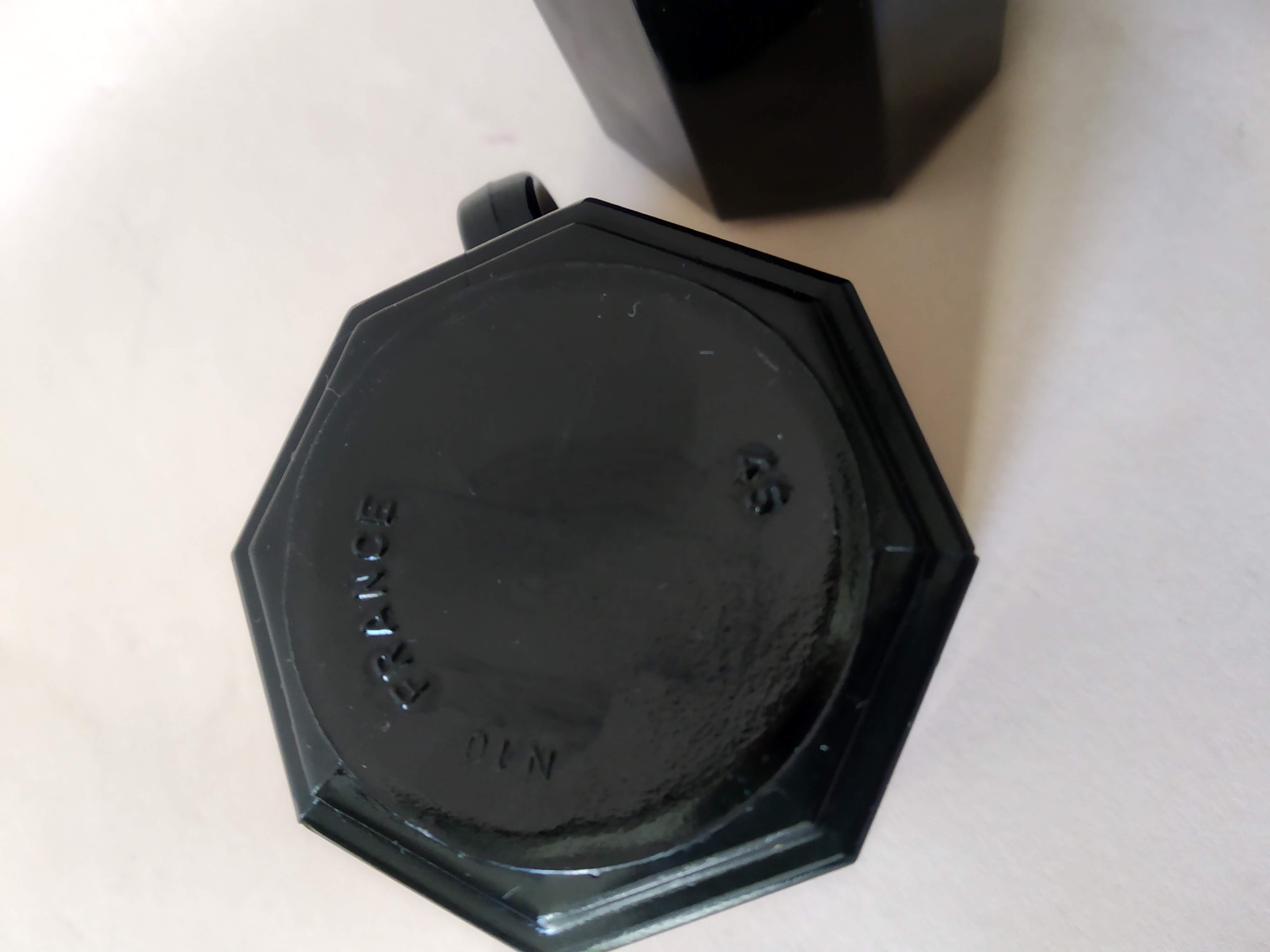 5 tasses à café Arcoroc Octime noir et rouge Années 80