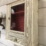 Patinated wall cabinet