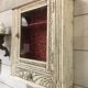 Patinated wall cabinet