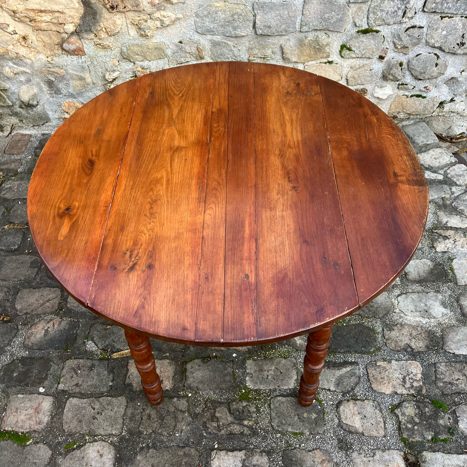 Table Louis Philippe à rabats et  rallonge