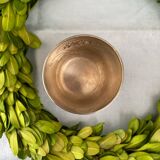 Antique silver-plated egg cup