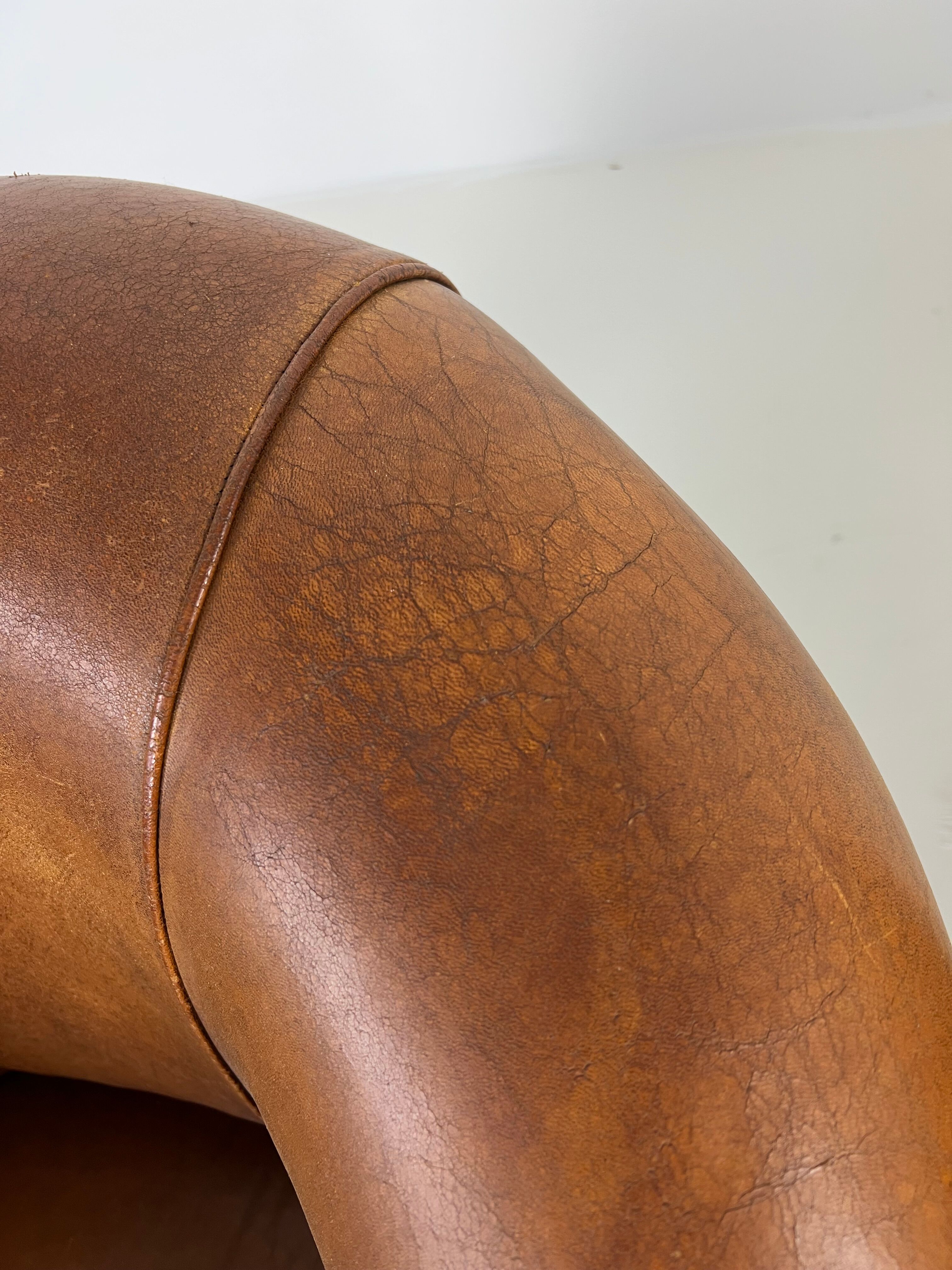 Set of 2 club armchairs
