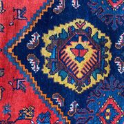 Tapis ancien persan Malayer couloir 109x525 cm
