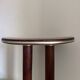 Art Deco wooden pedestal table