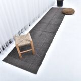 2x10 Brown Handmade Vintage Runner Rug 70x310Cm 241445SK