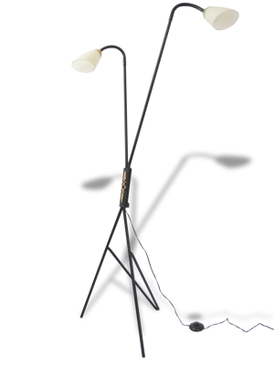 Superbe lampadaire liseuse double