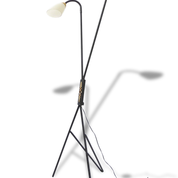 Great reading light floor lamp double 1950 vintage 50s rockabilly floor lamp French