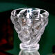 "Moissac" vase in molded-pressed glass, by René Lalique.