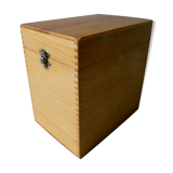 Light wooden box, 60s