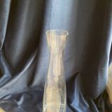 Carafes ou vases (paire) verre soufflé à la main
