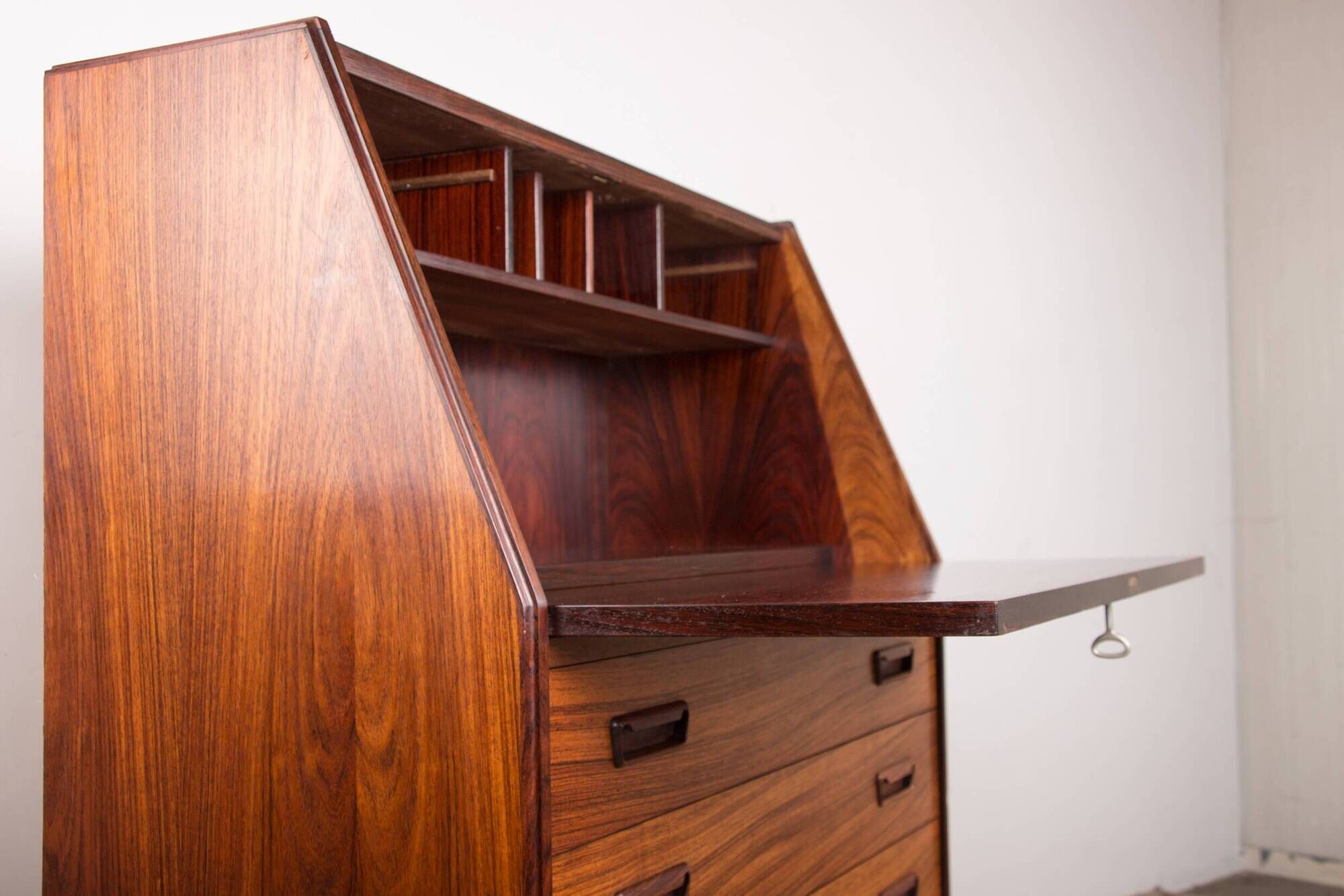 Secretary, desk, Danish in Rio rosewood by Dyrlund 1960.