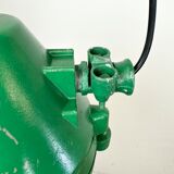 Green Industrial Cast Aluminium Explosion Proof Lamp, 1970s